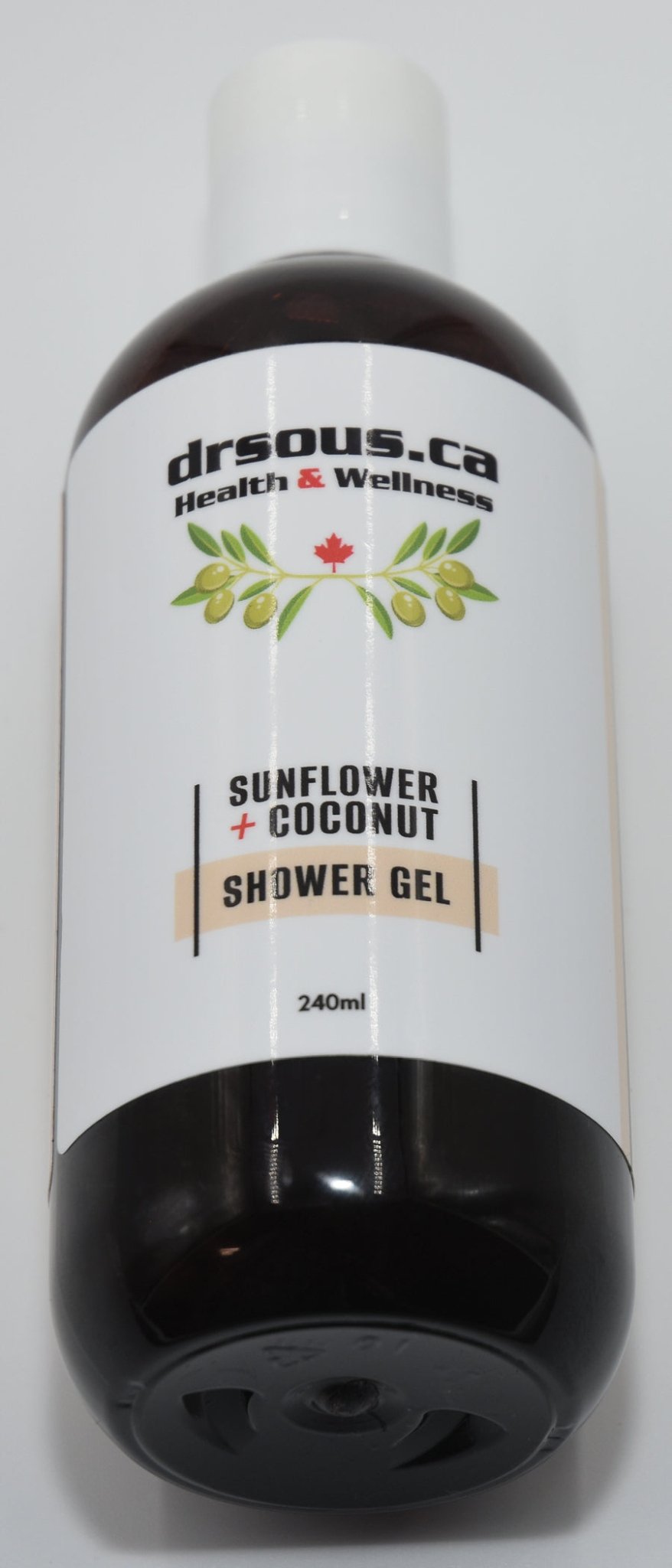 303. Organic Sunflower & Coconut shower Gel - DrSous.Ca