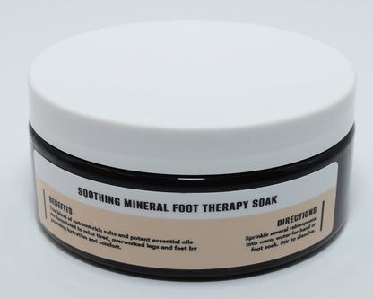 334. MINERAL FOOT THERAPY SOAK - DrSous.Ca