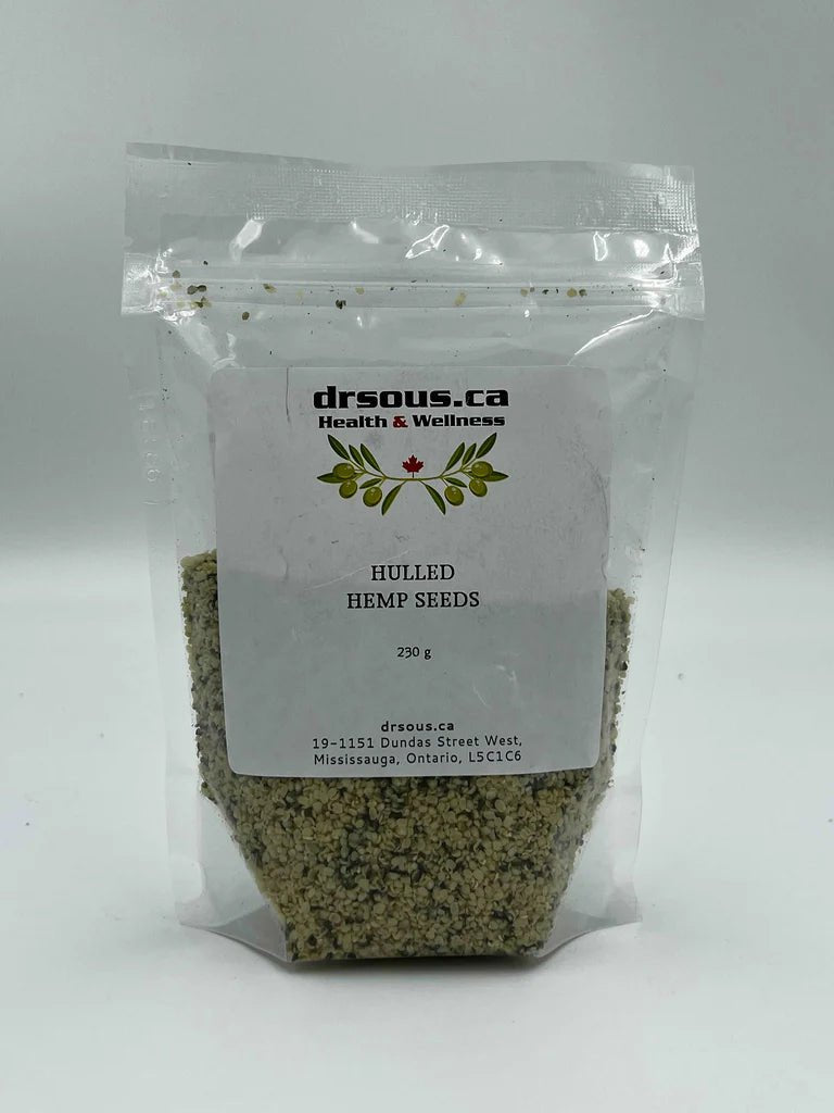 3503.4)Digestive System, 1) Hulled Hemp Seeds, 2) Organic Wheat Bran, 3) Organic Matcha Green Tea Powder - DrSous.Ca