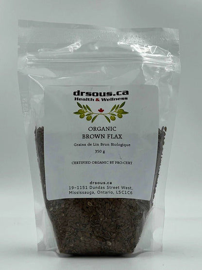 3505.6)Constipation& Diarrhea, 1) Organic Raw Pumpkin Seeds, 2) BLACK SEEDS, 3) Organic Brown Flax - DrSous.Ca