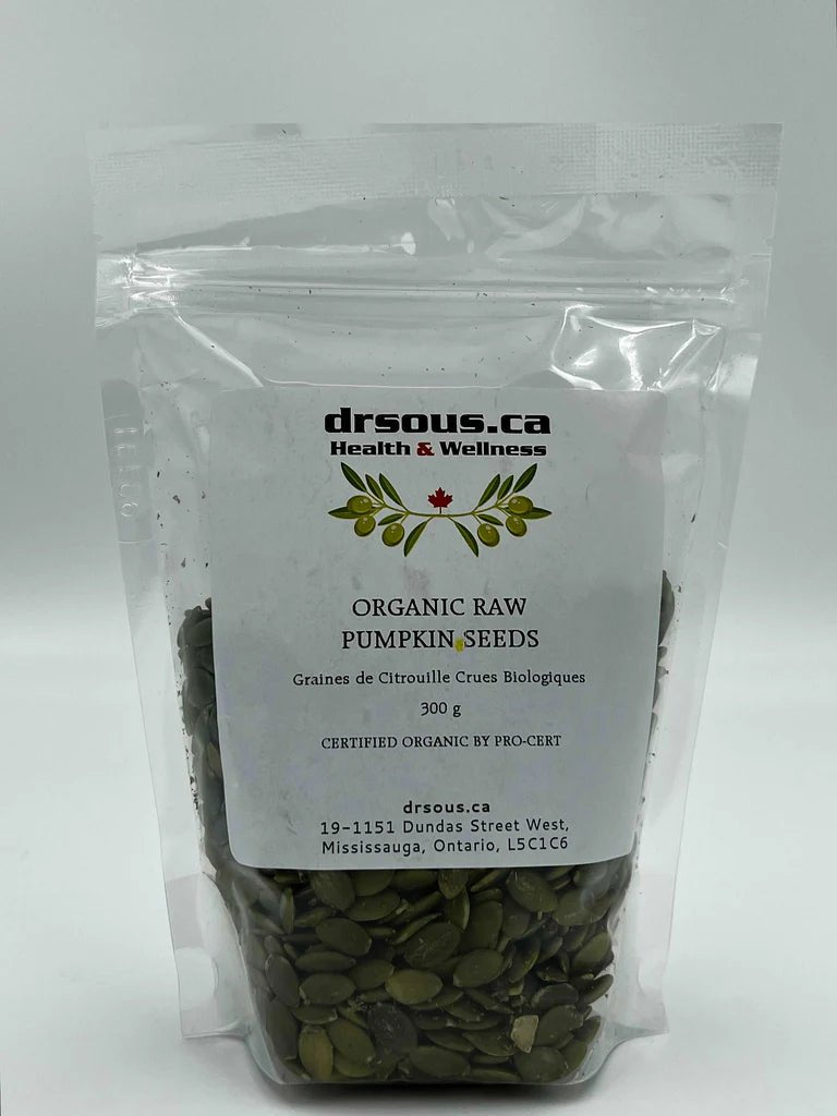 3505.6)Constipation& Diarrhea, 1) Organic Raw Pumpkin Seeds, 2) BLACK SEEDS, 3) Organic Brown Flax - DrSous.Ca