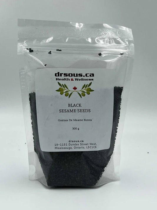 3507.8)High in Antioxidants, 1) Black Sesame Seeds, 2) Black Chia Seeds, 3) Hulled Hemp Seeds - DrSous.Ca