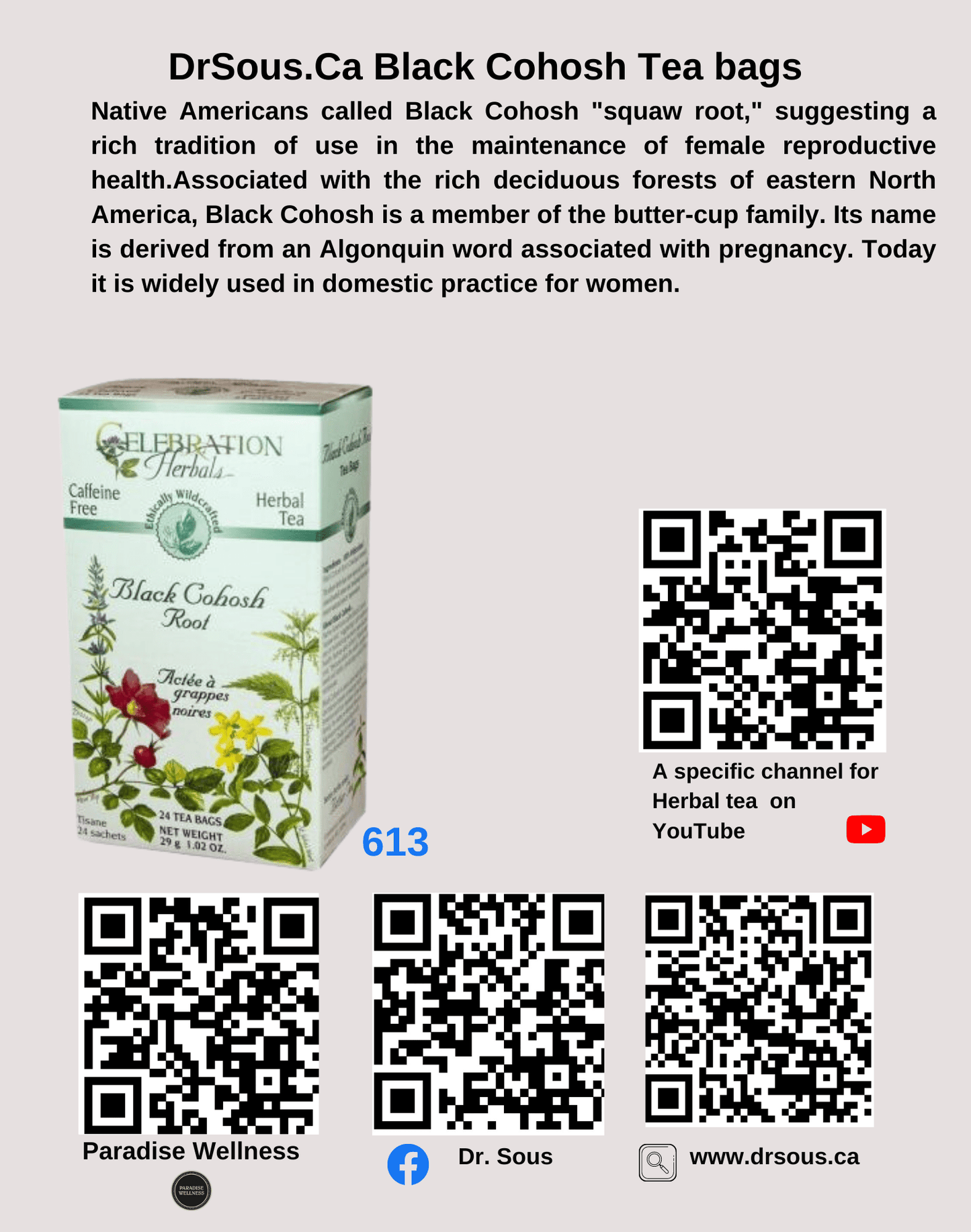 3621.Powerful Antioxidatnt/ Antiaging 5 - DrSous.Ca