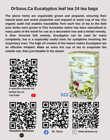 4116. 2) Powerful Antioxidant/ Antiaging, Detoxifies Liver/ Kidney/ Flush Toxins/ Urinary Infection/ Cold Bladder, Anti-Cancerous Properties - DrSous.Ca