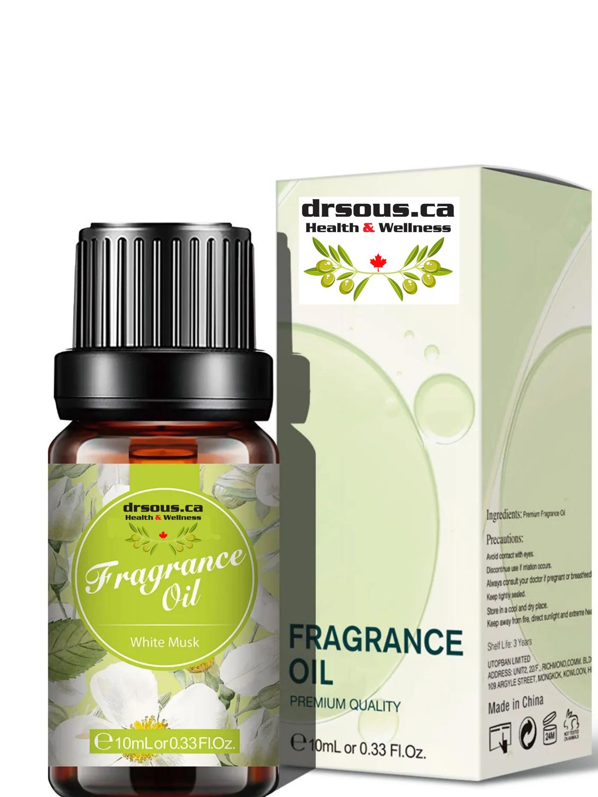 500. White Musk Fragrance Oil - DrSous.Ca