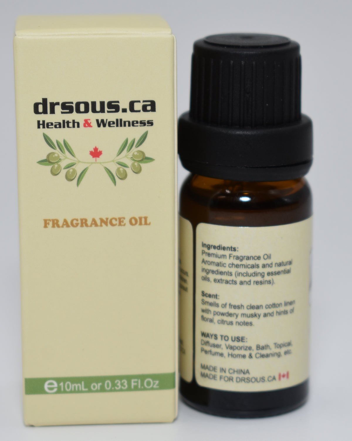 502. Fresh Linen Fragrance Oil - DrSous.Ca