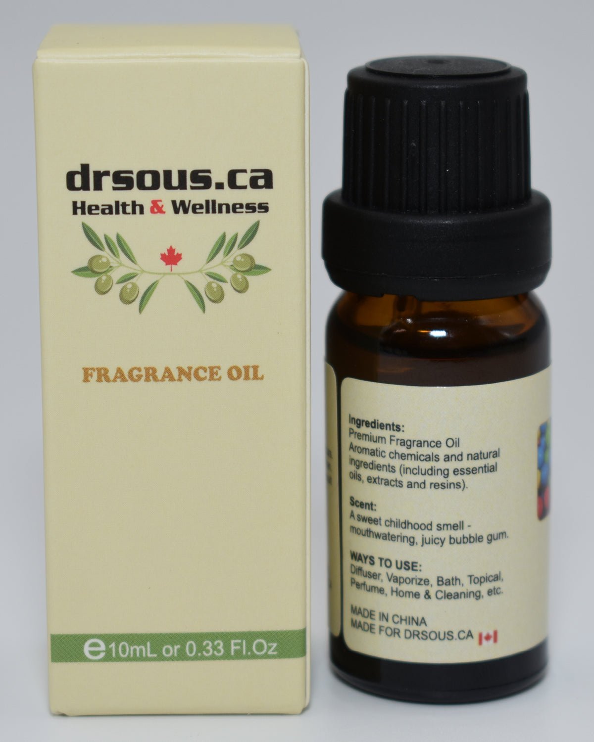 503. Bubble Gum Fragrance Oil - DrSous.Ca