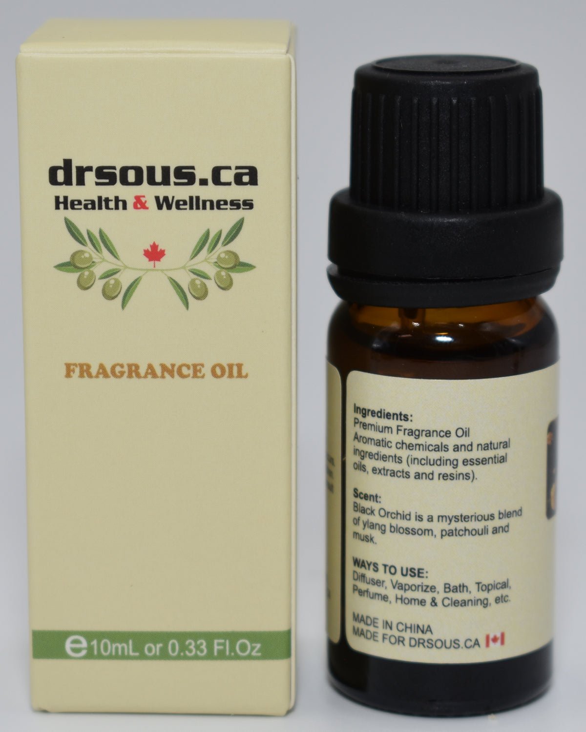 506. Black Orchid Fragrance Oil - DrSous.Ca