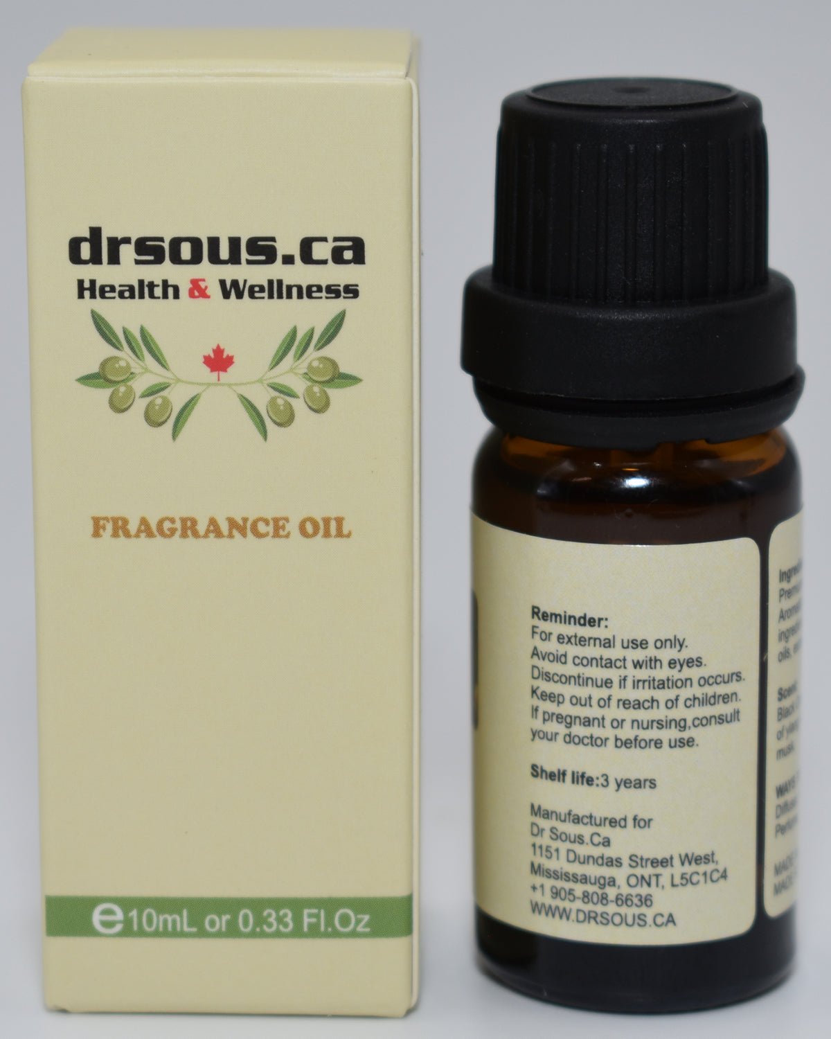 506. Black Orchid Fragrance Oil - DrSous.Ca