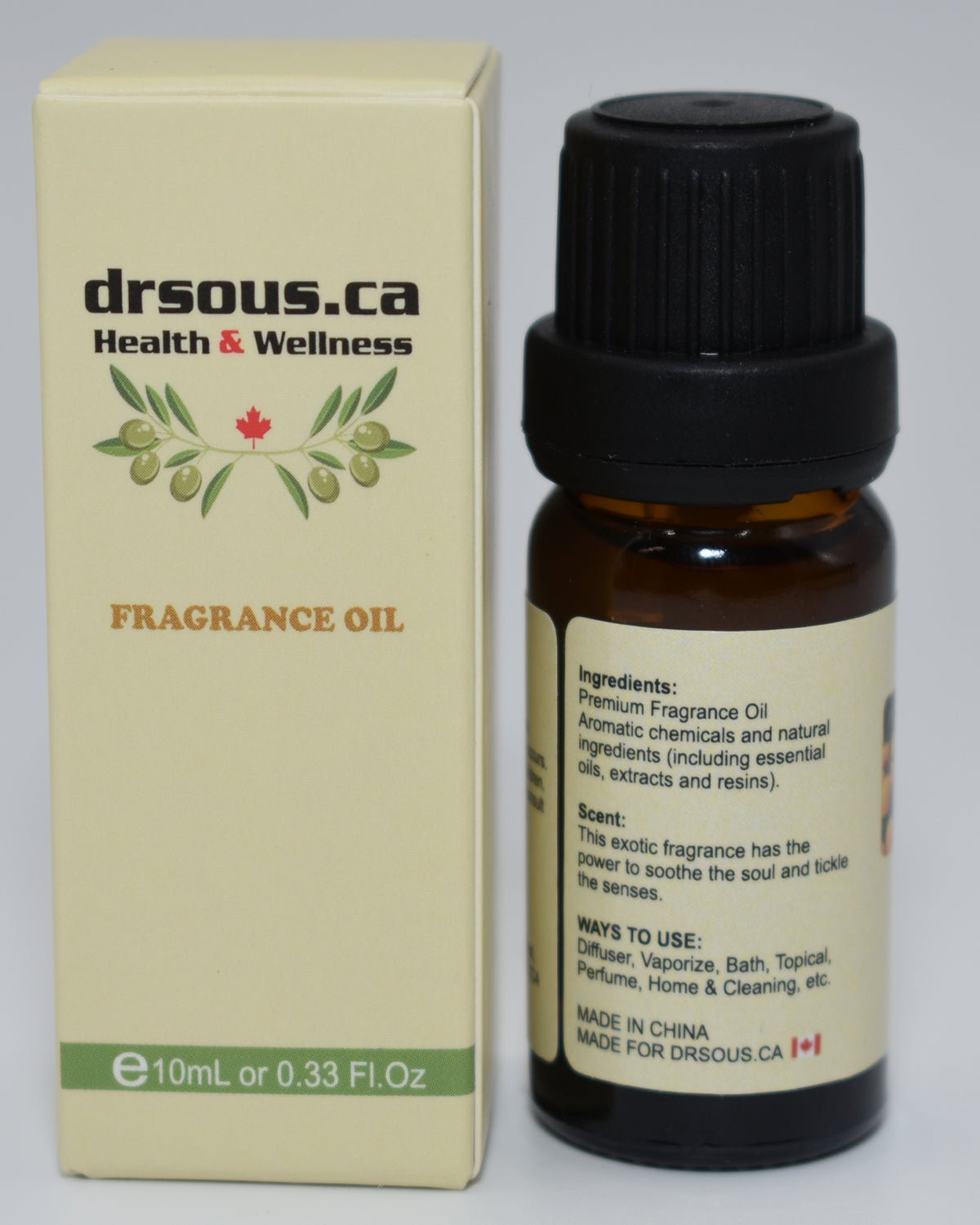 510. Mandarin Fragrance Oil - DrSous.Ca