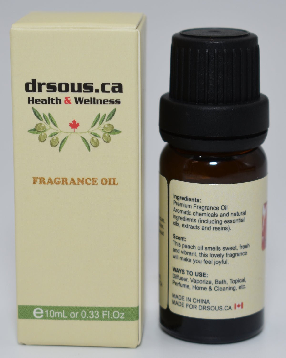 511. Peach Fragrance Oil - DrSous.Ca