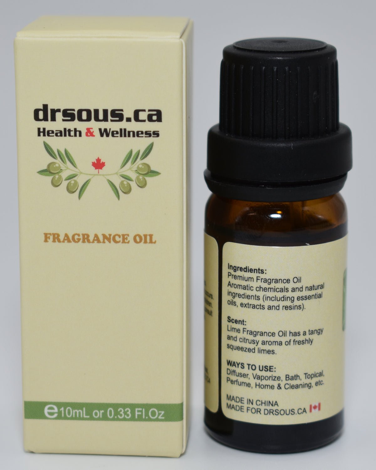 525. Lime Fragrance Oil - DrSous.Ca