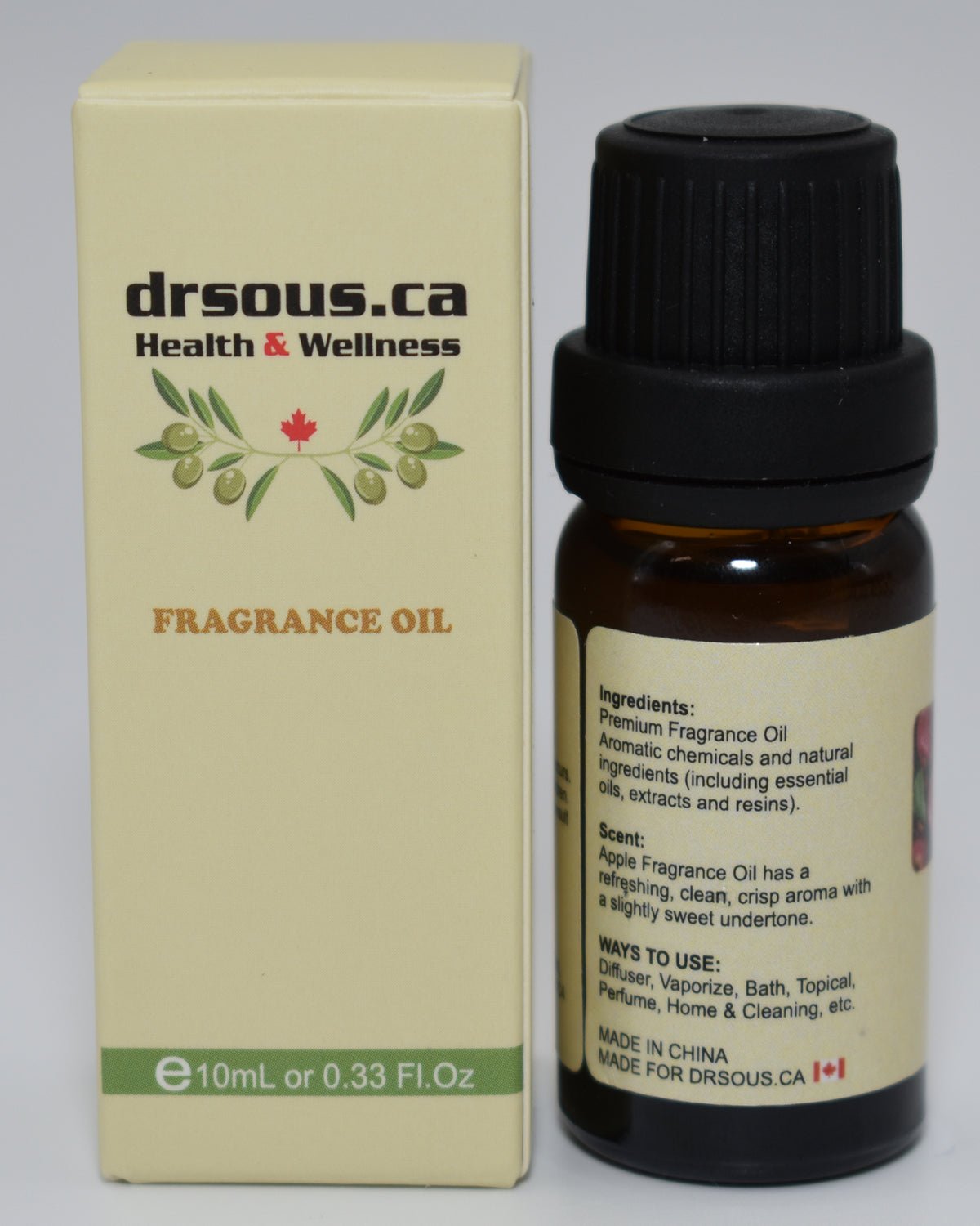 526. Apple Fragrance Oil - DrSous.Ca