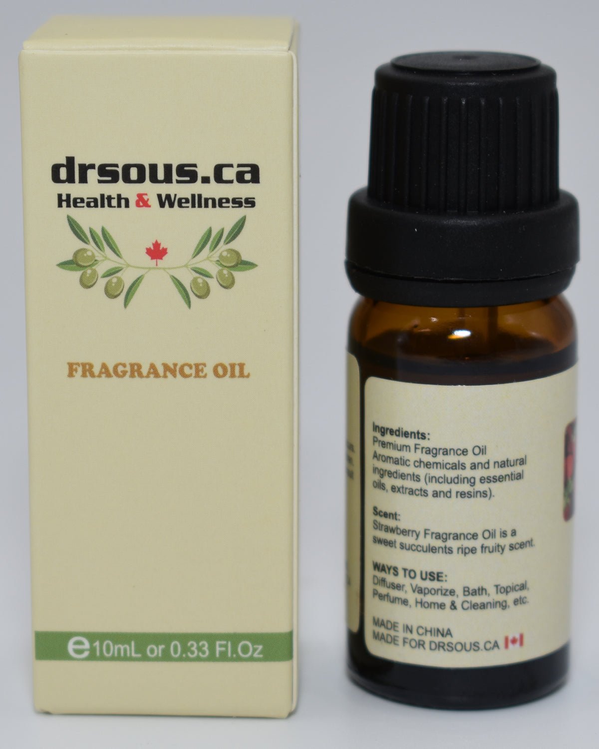 529. Strawberry Fragrance Oil - DrSous.Ca