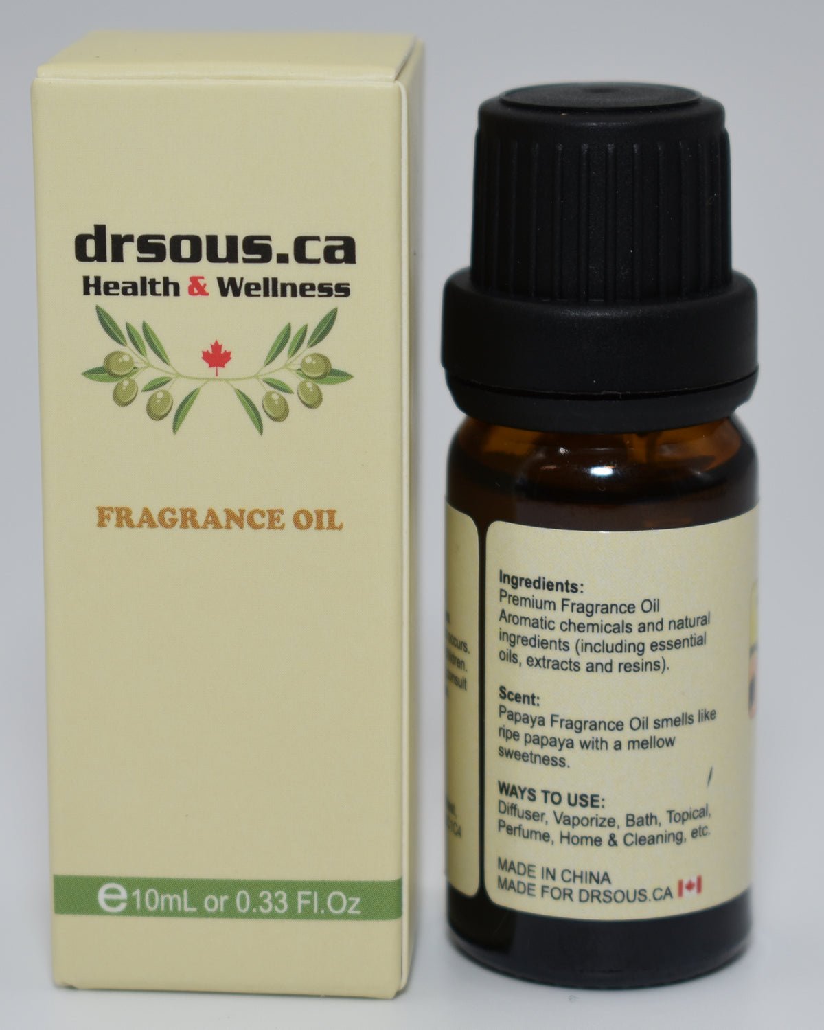 536. Papaya Fragrance Oil - DrSous.Ca