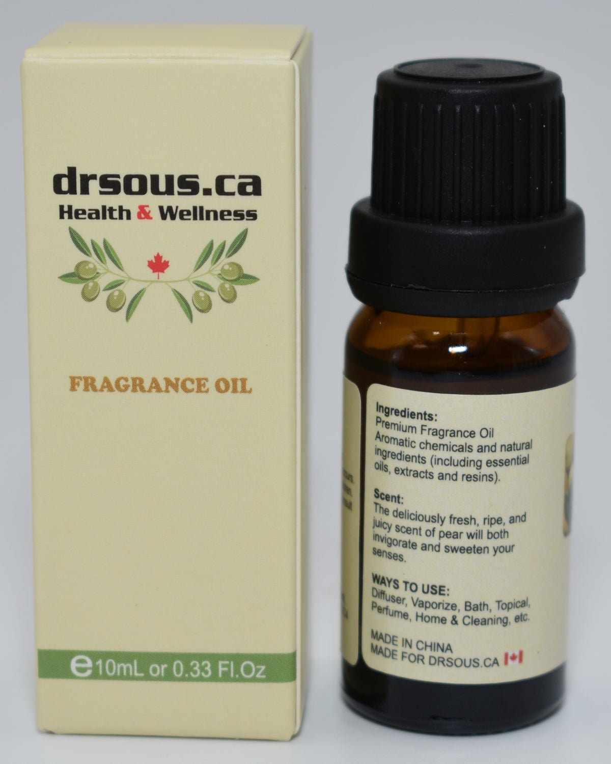 541. Pear Fragrance Oil - DrSous.Ca