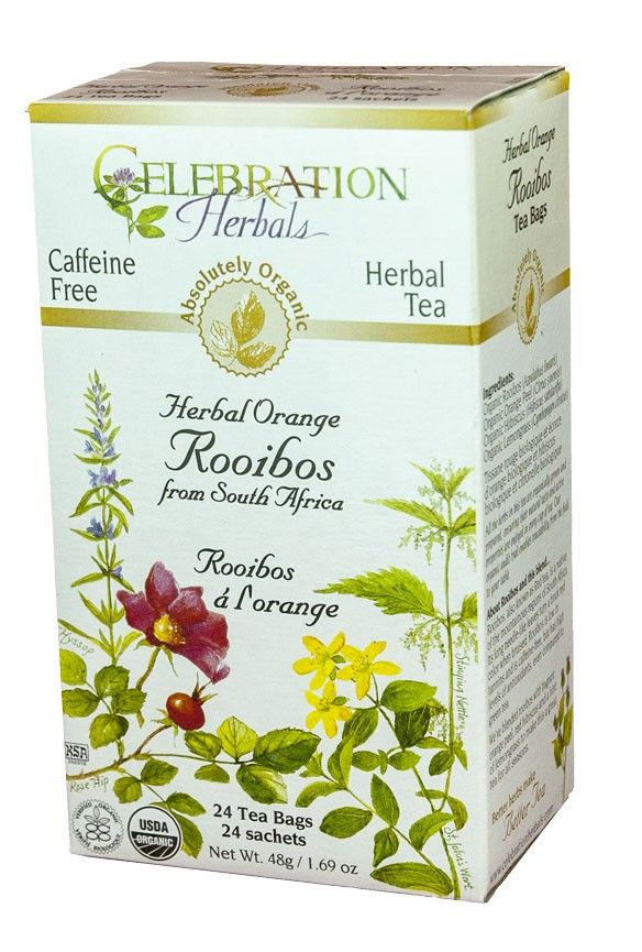 602. Dr. Sous Herbal Orange Rooibos 24 Tea Bags - DrSous.Ca