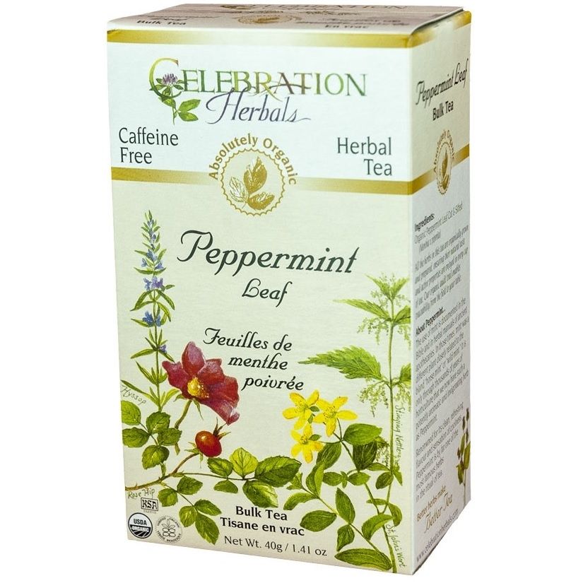 607. Dr. Sous Peppermint Leaf Tea 40g - DrSous.Ca