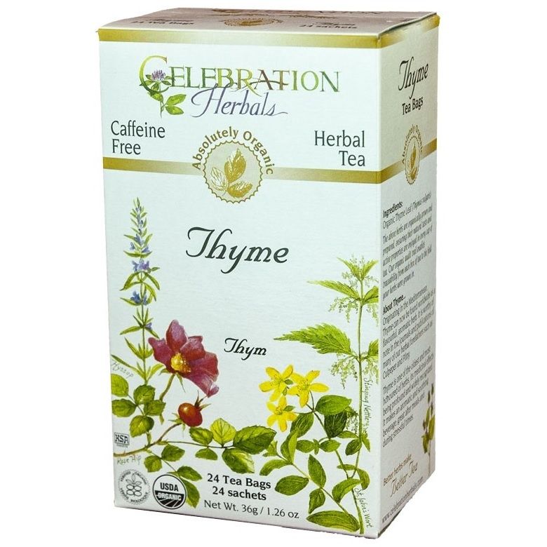 628. DrSous.Ca Thyme leaf tea 24 tea bags - DrSous.Ca