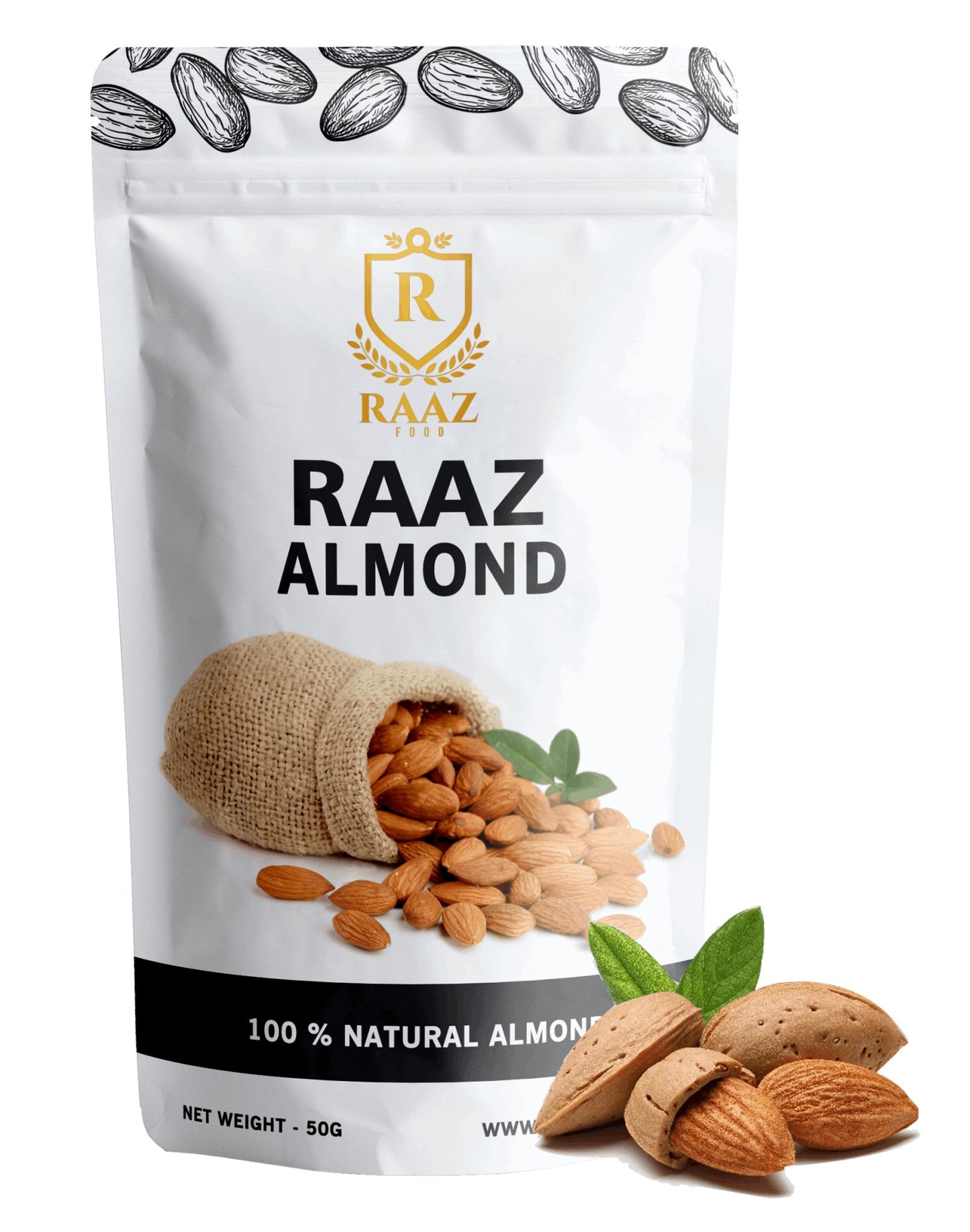 805. Almonds Nuts - DrSous.Ca